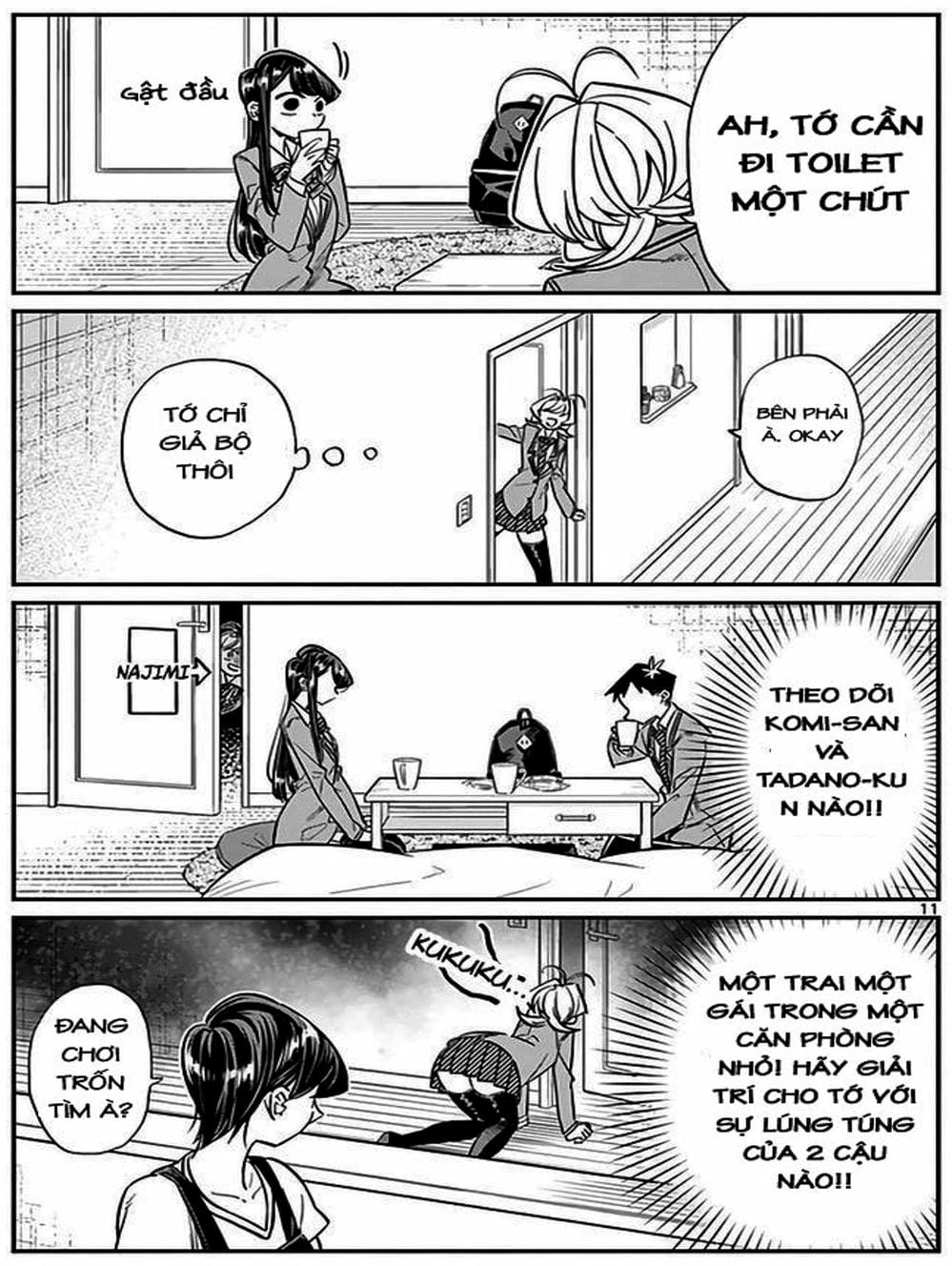 Truyện Tranh Komi Không Thể Giao Tiếp - Komi San Wa Komyusho Desu trang 5