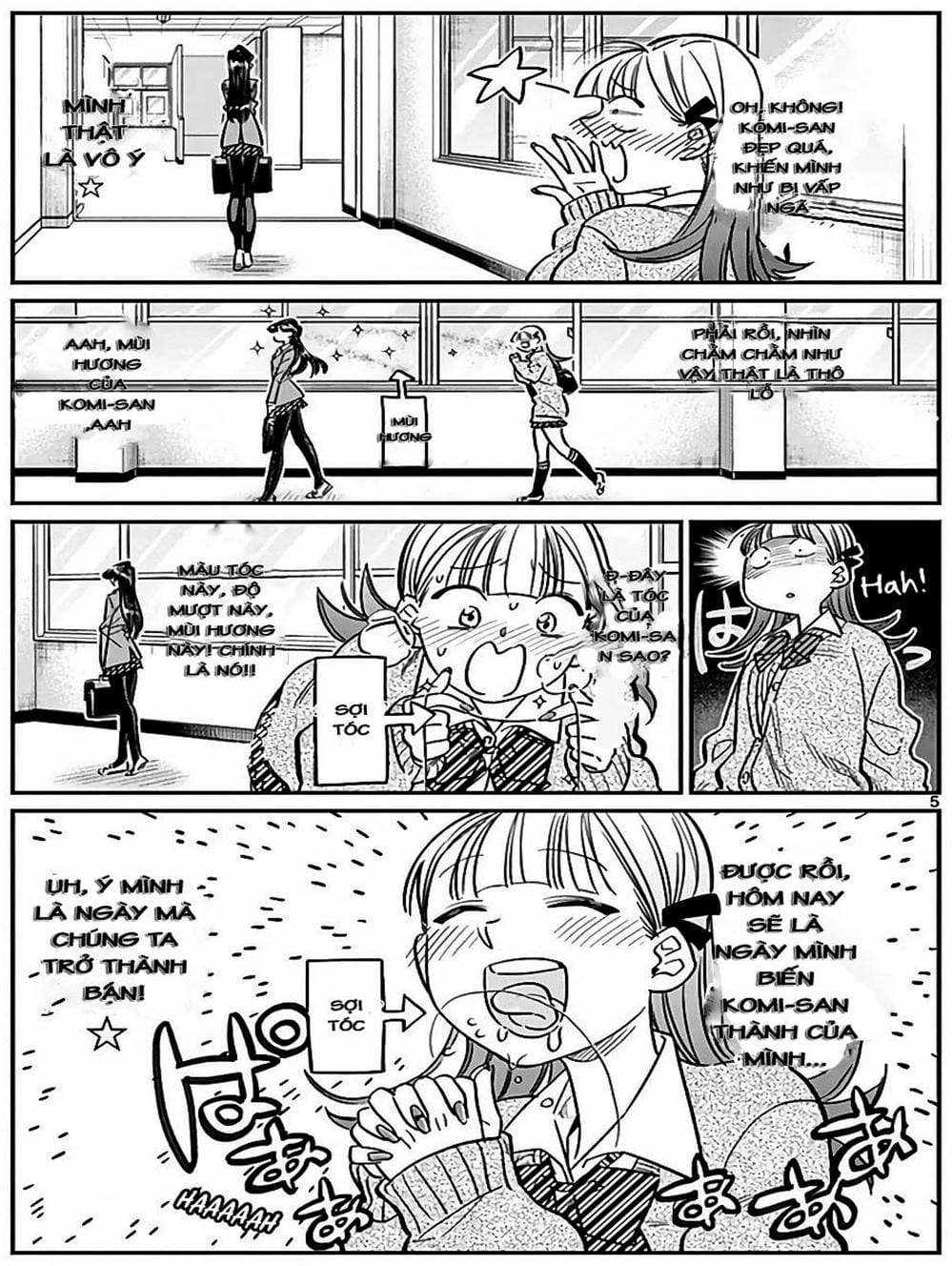 Truyện Tranh Komi Không Thể Giao Tiếp - Komi San Wa Komyusho Desu trang 5