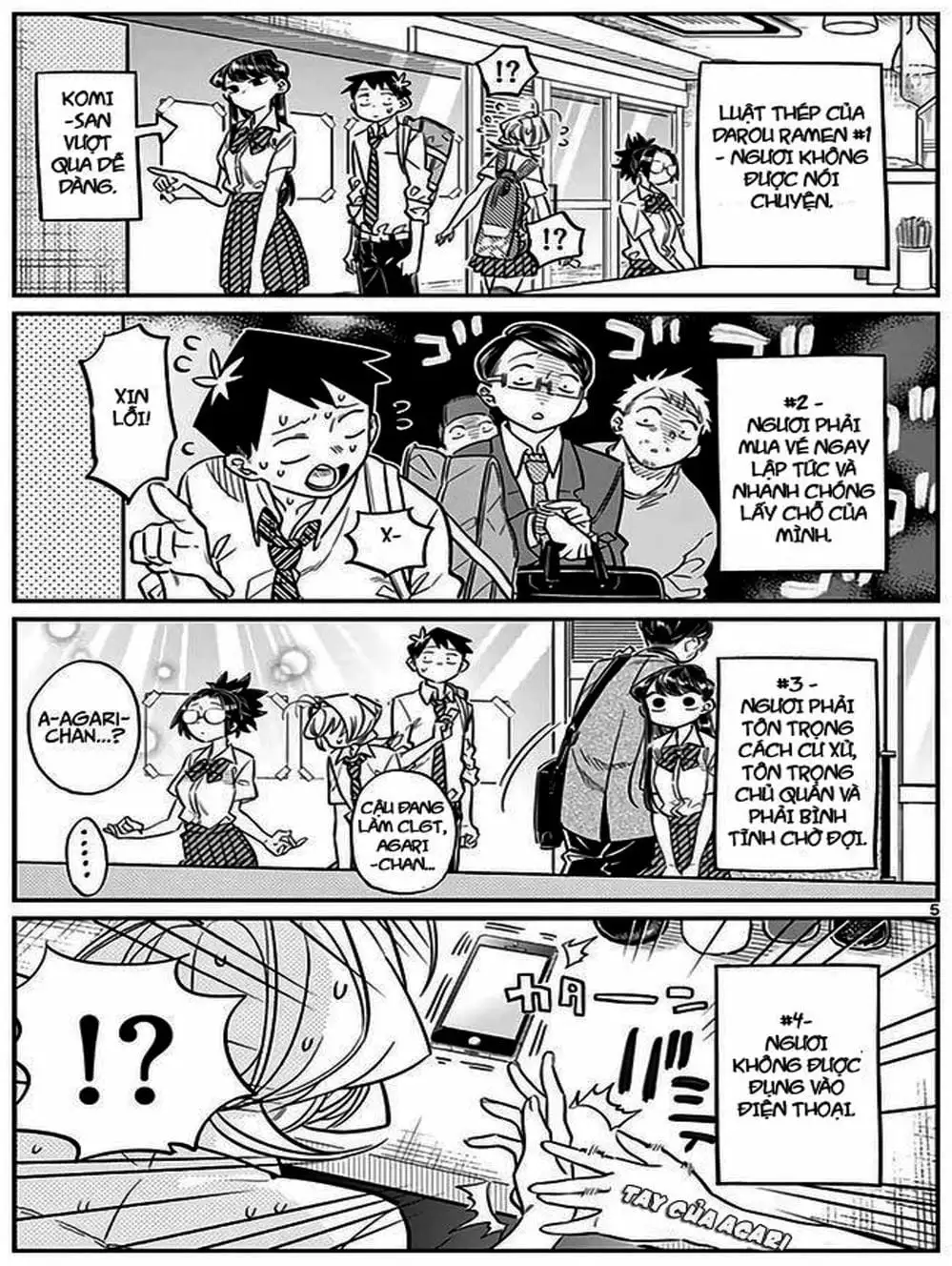 Truyện Tranh Komi Không Thể Giao Tiếp - Komi San Wa Komyusho Desu trang 5
