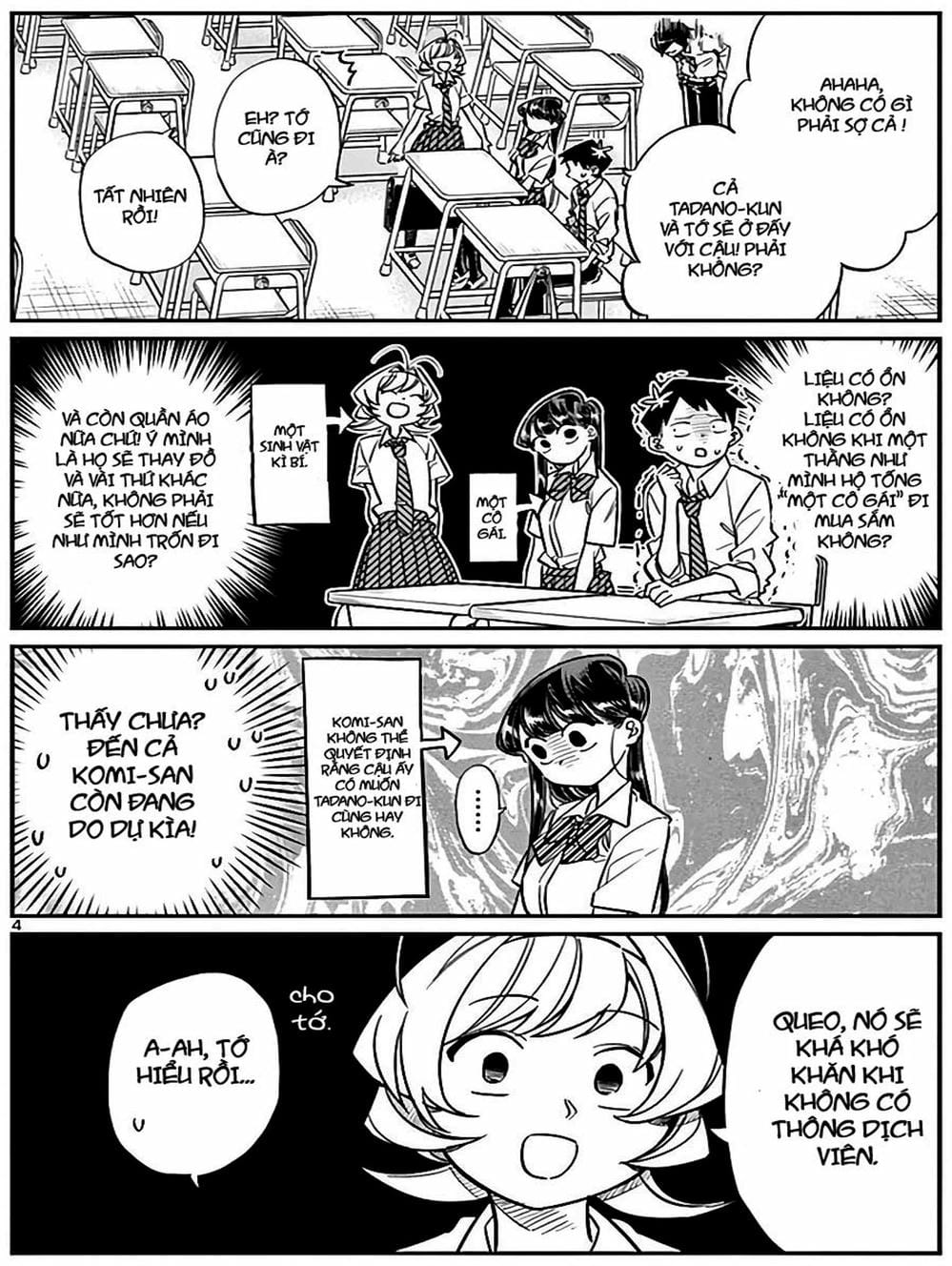 Truyện Tranh Komi Không Thể Giao Tiếp - Komi San Wa Komyusho Desu trang 5