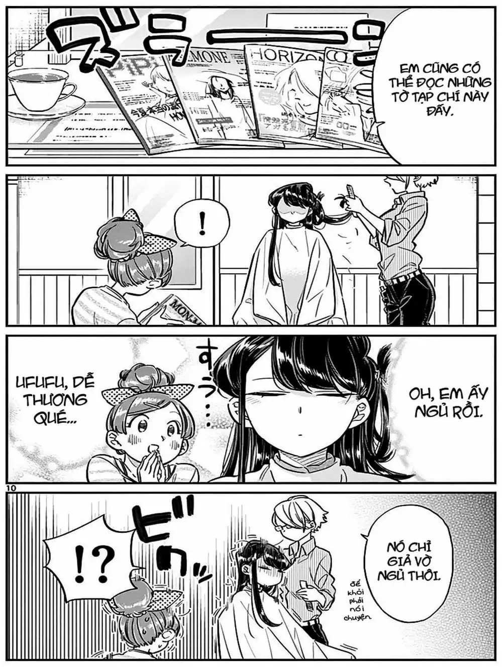 Truyện Tranh Komi Không Thể Giao Tiếp - Komi San Wa Komyusho Desu trang 5