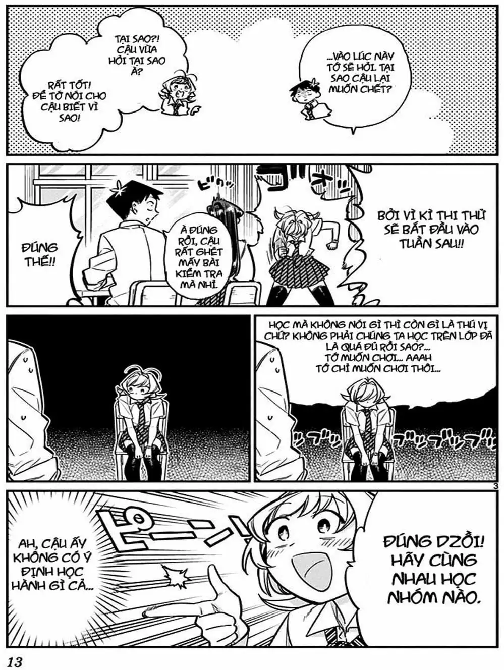 Truyện Tranh Komi Không Thể Giao Tiếp - Komi San Wa Komyusho Desu trang 5