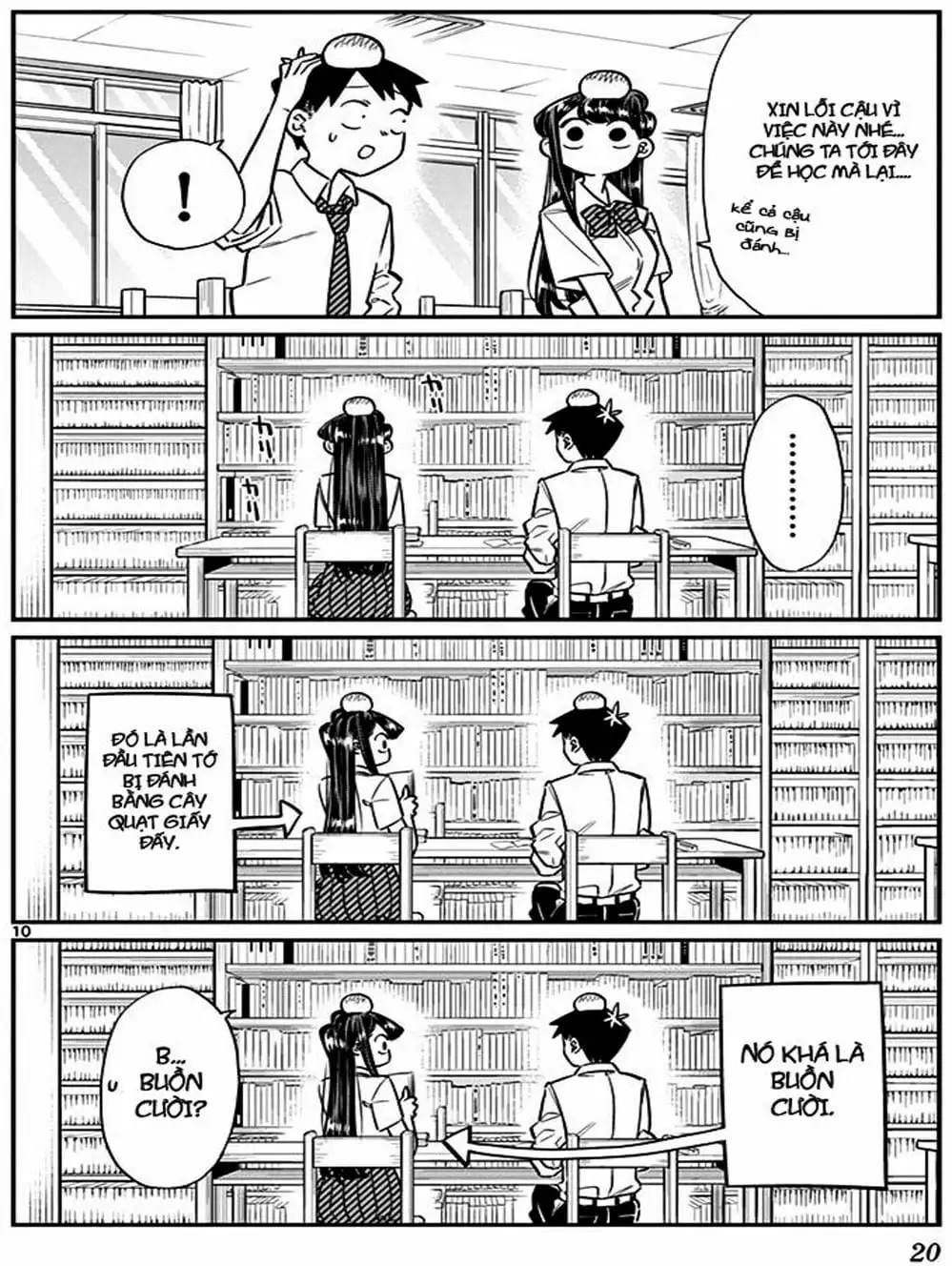 Truyện Tranh Komi Không Thể Giao Tiếp - Komi San Wa Komyusho Desu trang 5