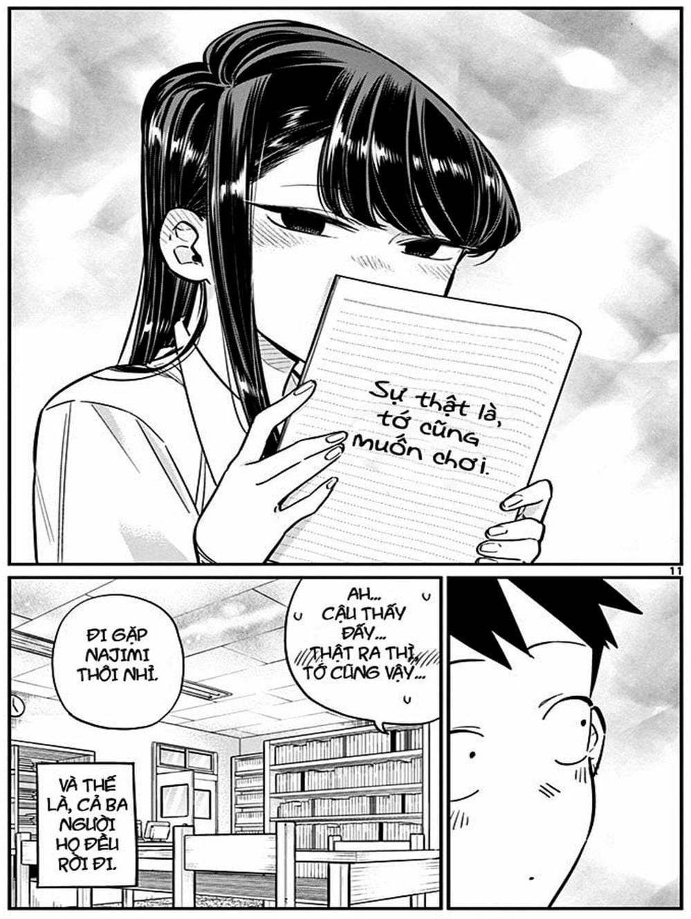 Truyện Tranh Komi Không Thể Giao Tiếp - Komi San Wa Komyusho Desu trang 5