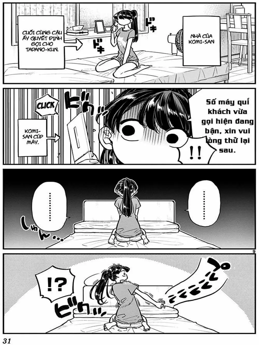 Truyện Tranh Komi Không Thể Giao Tiếp - Komi San Wa Komyusho Desu trang 5