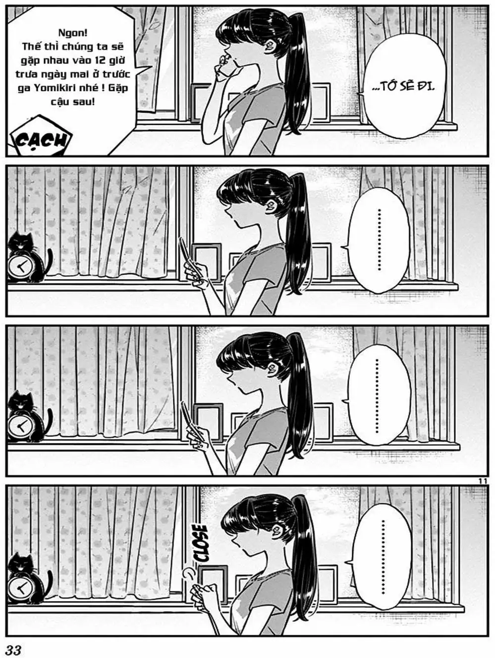 Truyện Tranh Komi Không Thể Giao Tiếp - Komi San Wa Komyusho Desu trang 5