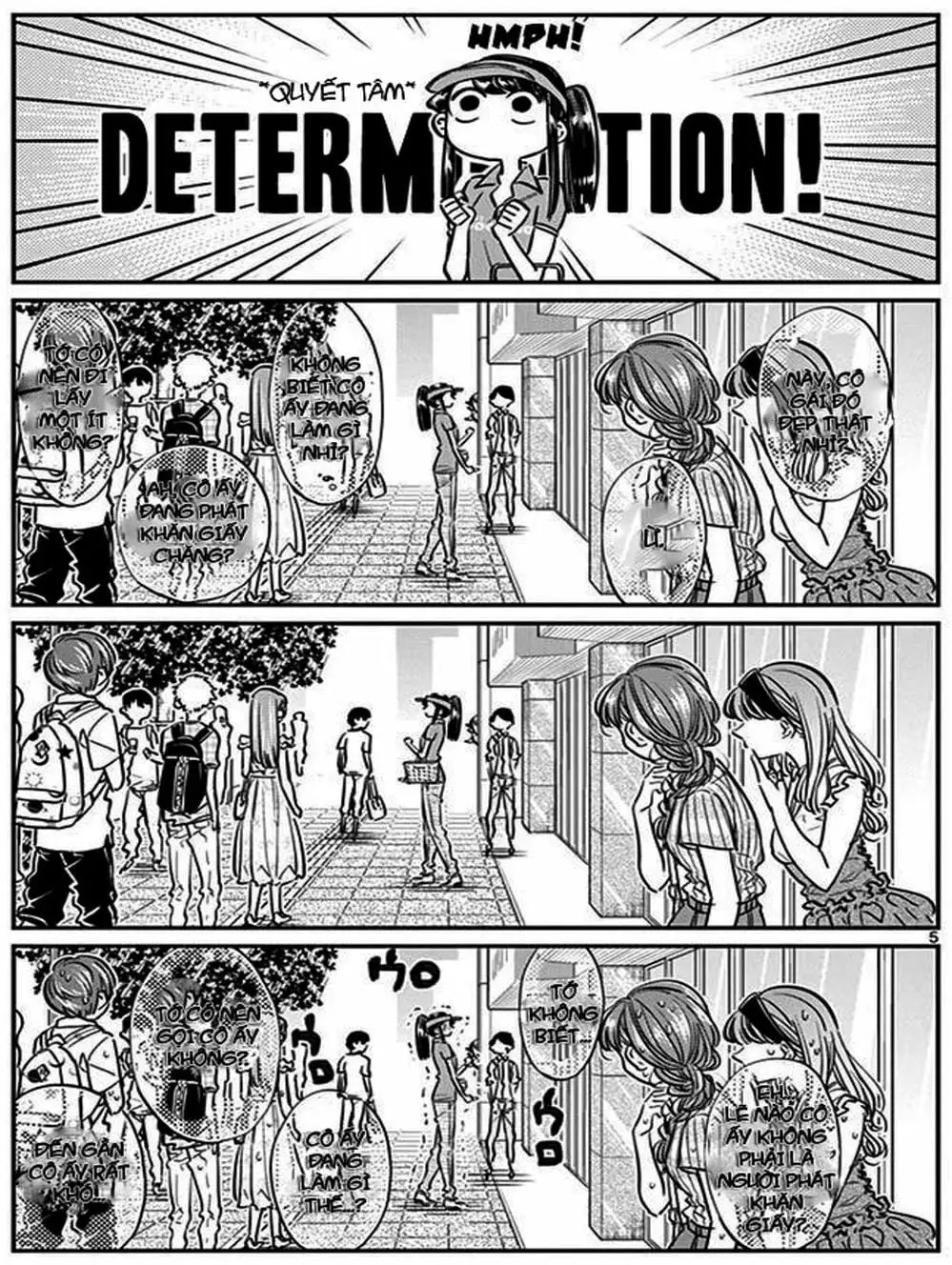 Truyện Tranh Komi Không Thể Giao Tiếp - Komi San Wa Komyusho Desu trang 5