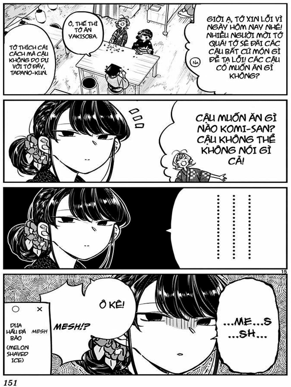 Truyện Tranh Komi Không Thể Giao Tiếp - Komi San Wa Komyusho Desu trang 5