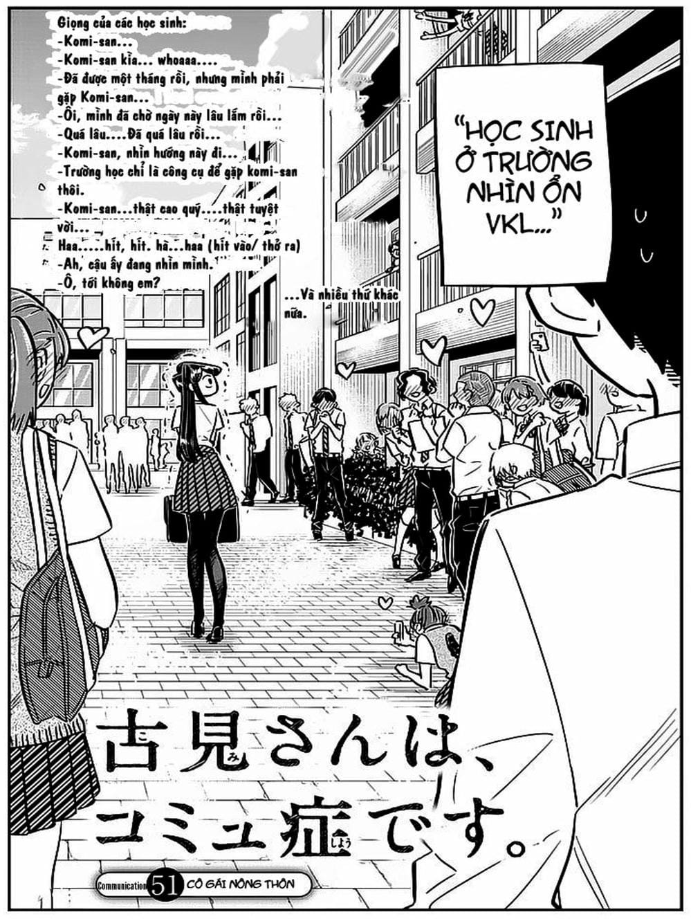 Truyện Tranh Komi Không Thể Giao Tiếp - Komi San Wa Komyusho Desu trang 5