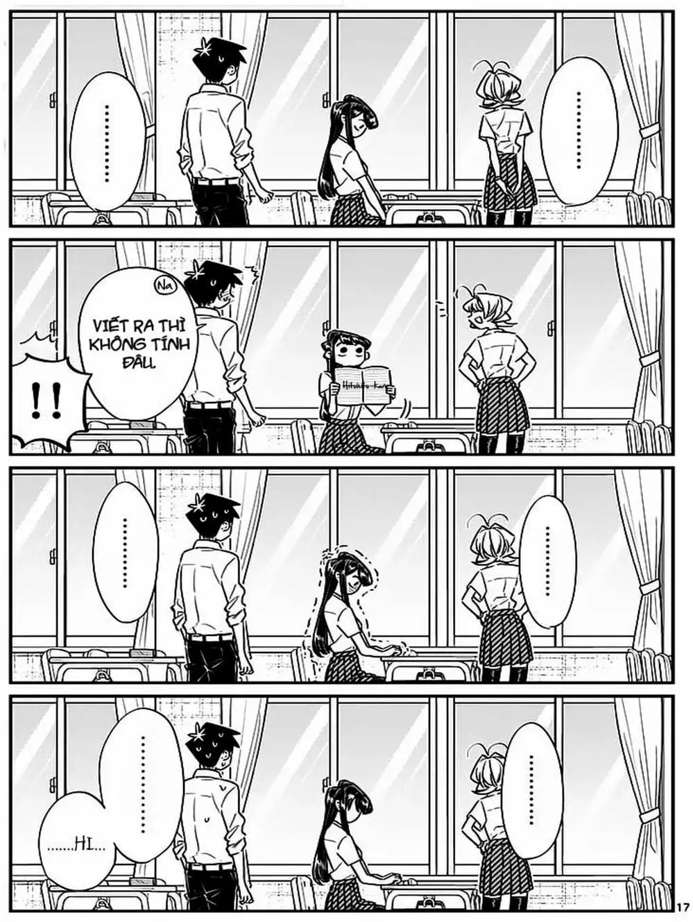 Truyện Tranh Komi Không Thể Giao Tiếp - Komi San Wa Komyusho Desu trang 5