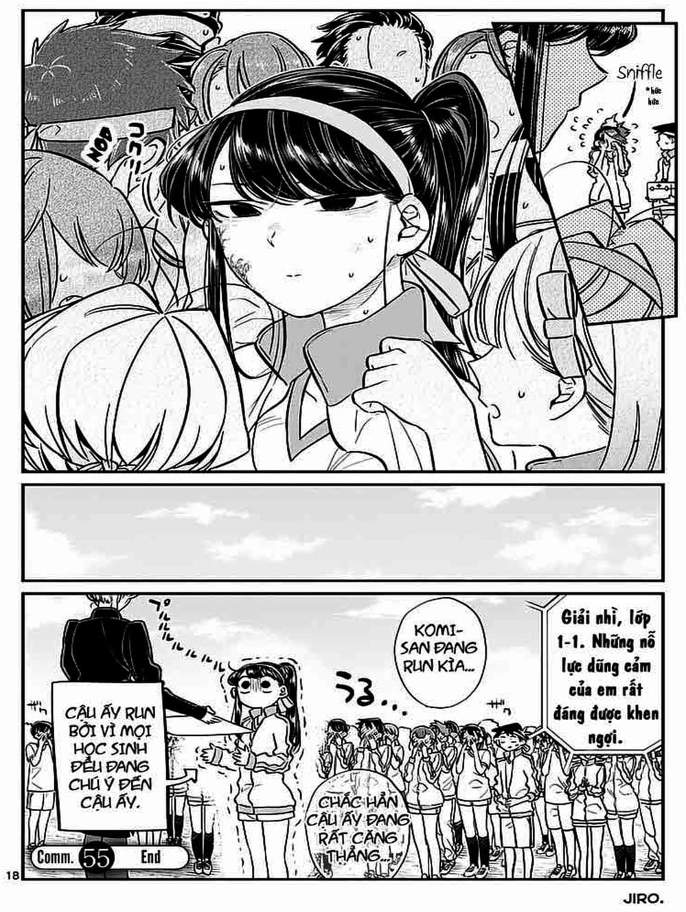 Truyện Tranh Komi Không Thể Giao Tiếp - Komi San Wa Komyusho Desu trang 5