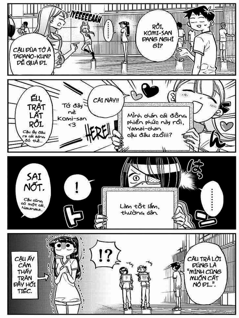 Truyện Tranh Komi Không Thể Giao Tiếp - Komi San Wa Komyusho Desu trang 5