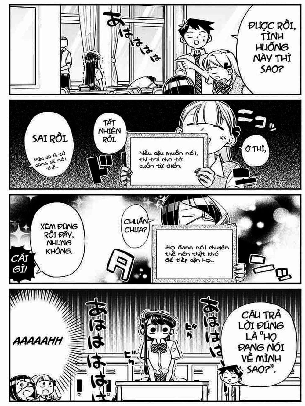 Truyện Tranh Komi Không Thể Giao Tiếp - Komi San Wa Komyusho Desu trang 5