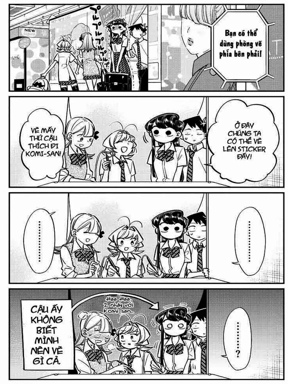 Truyện Tranh Komi Không Thể Giao Tiếp - Komi San Wa Komyusho Desu trang 5