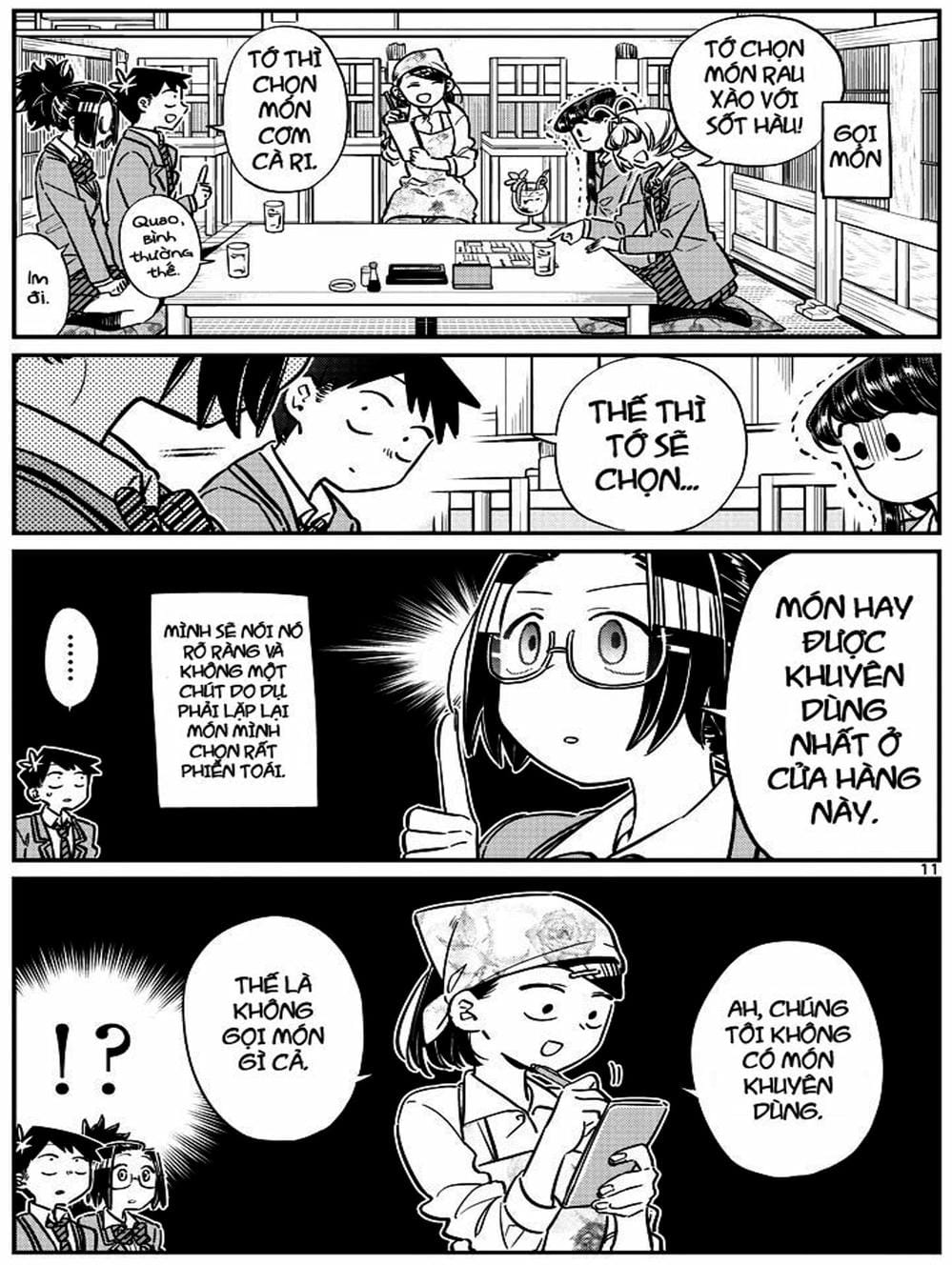 Truyện Tranh Komi Không Thể Giao Tiếp - Komi San Wa Komyusho Desu trang 5