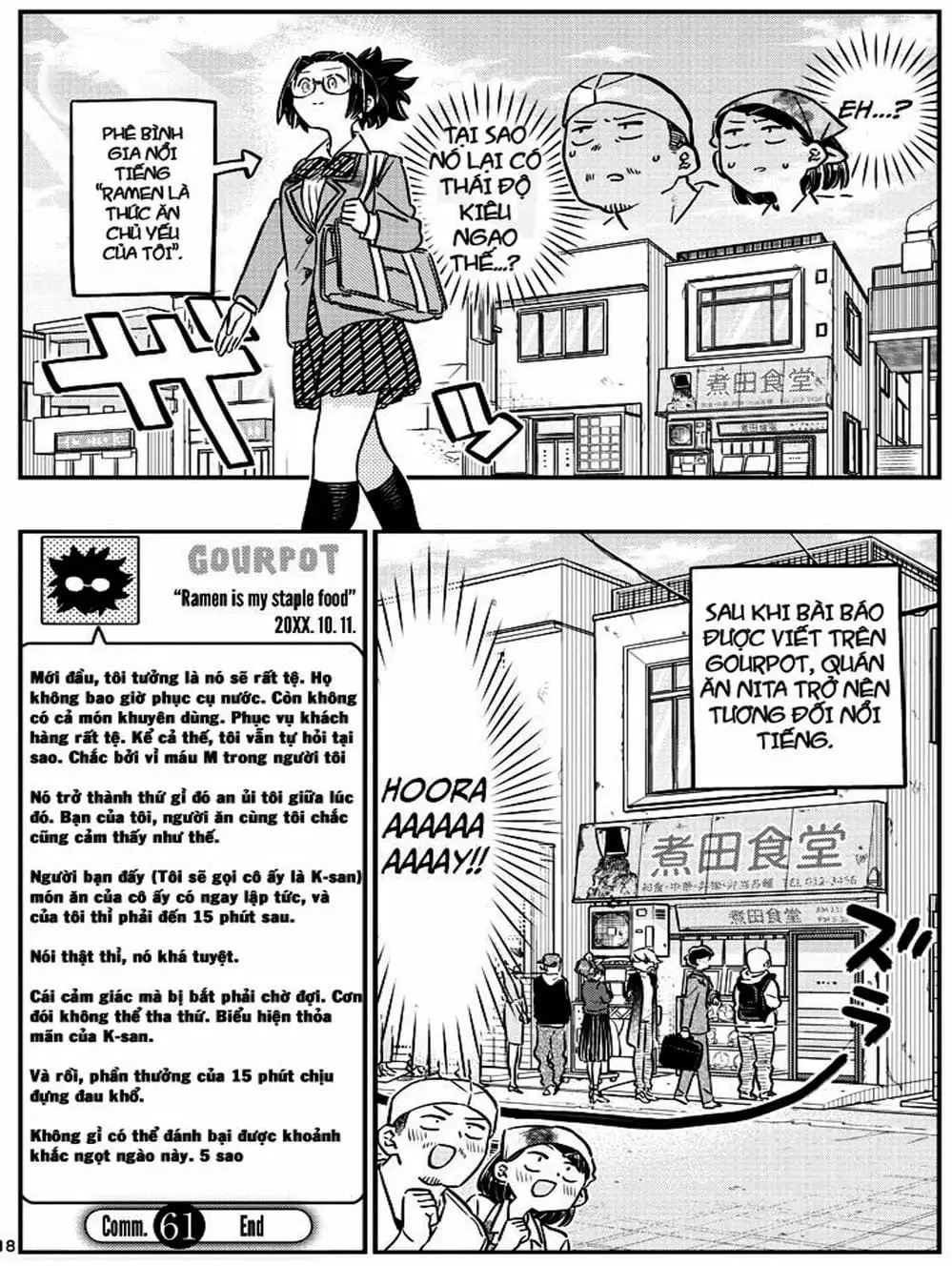 Truyện Tranh Komi Không Thể Giao Tiếp - Komi San Wa Komyusho Desu trang 5