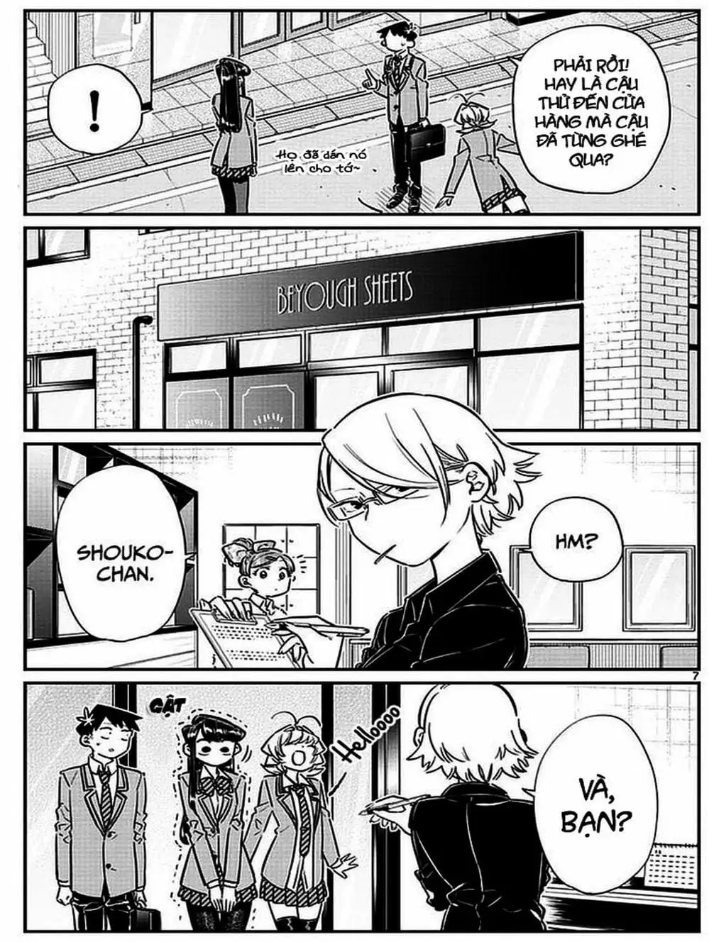 Truyện Tranh Komi Không Thể Giao Tiếp - Komi San Wa Komyusho Desu trang 5