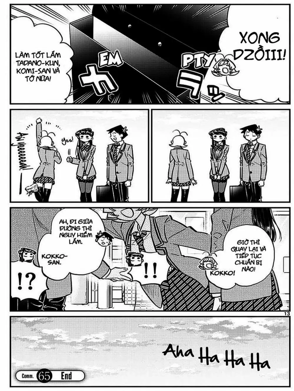 Truyện Tranh Komi Không Thể Giao Tiếp - Komi San Wa Komyusho Desu trang 5
