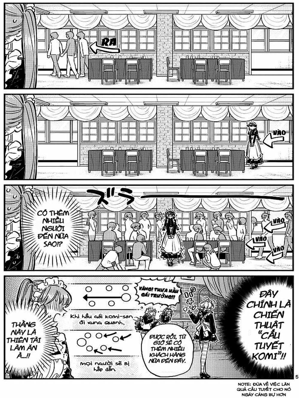 Truyện Tranh Komi Không Thể Giao Tiếp - Komi San Wa Komyusho Desu trang 5