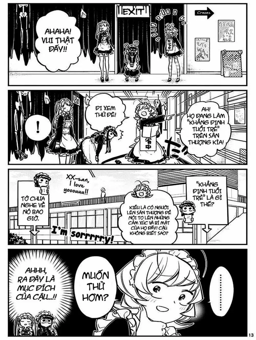 Truyện Tranh Komi Không Thể Giao Tiếp - Komi San Wa Komyusho Desu trang 5