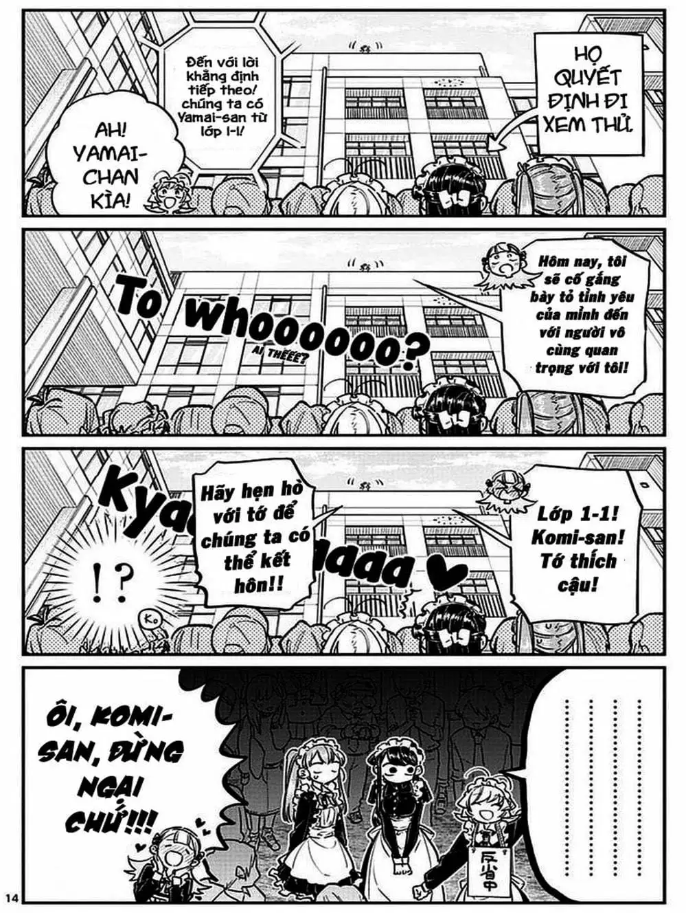 Truyện Tranh Komi Không Thể Giao Tiếp - Komi San Wa Komyusho Desu trang 5