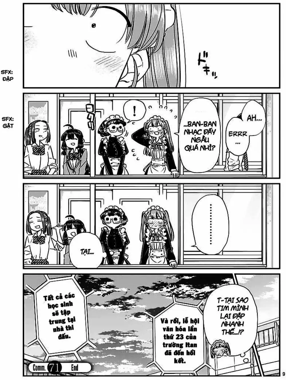 Truyện Tranh Komi Không Thể Giao Tiếp - Komi San Wa Komyusho Desu trang 5