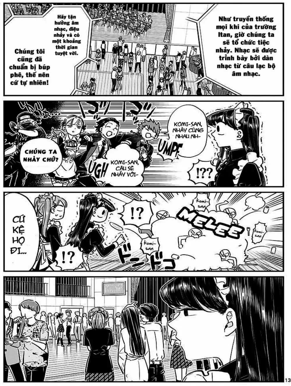 Truyện Tranh Komi Không Thể Giao Tiếp - Komi San Wa Komyusho Desu trang 5