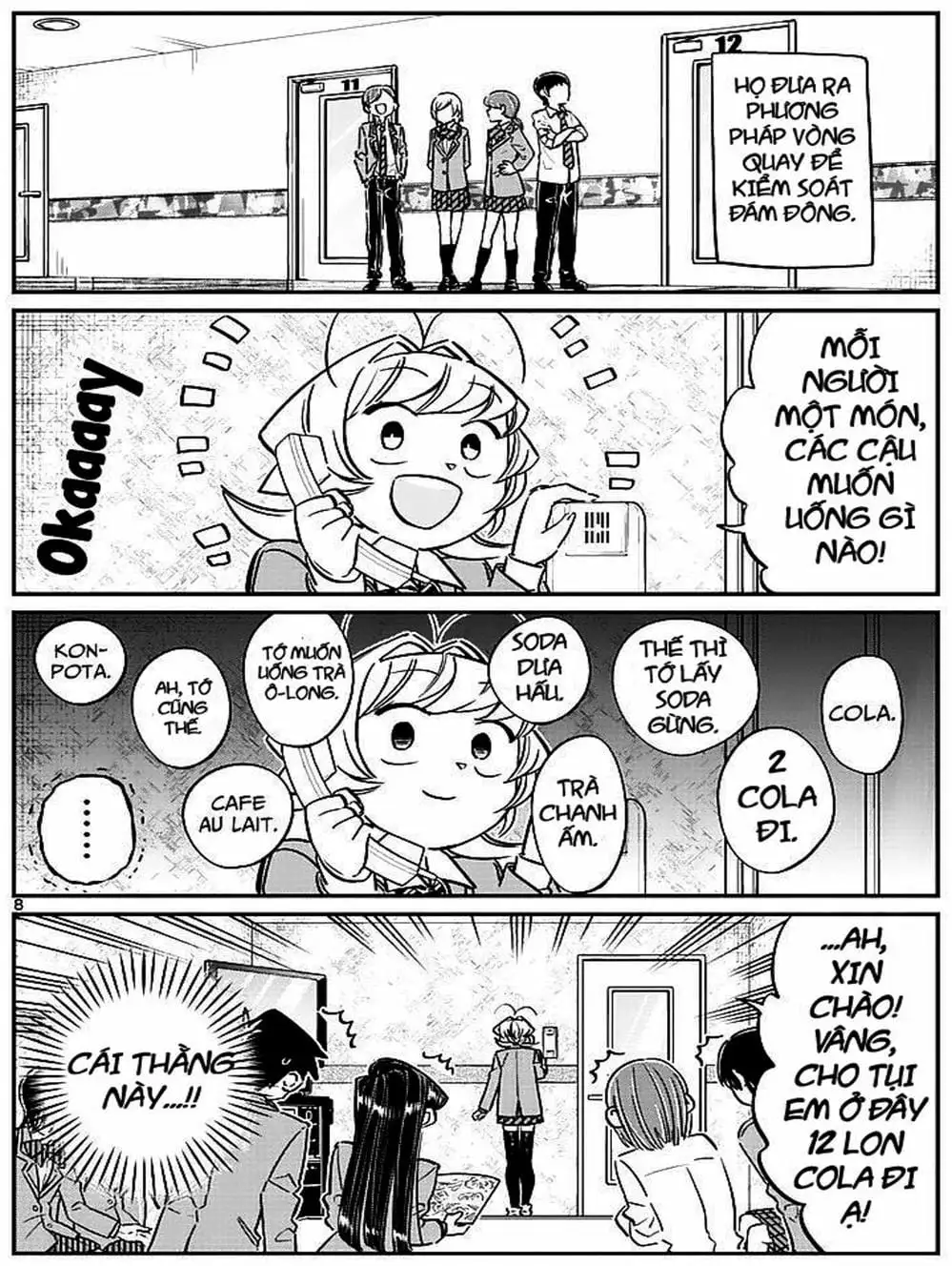 Truyện Tranh Komi Không Thể Giao Tiếp - Komi San Wa Komyusho Desu trang 5