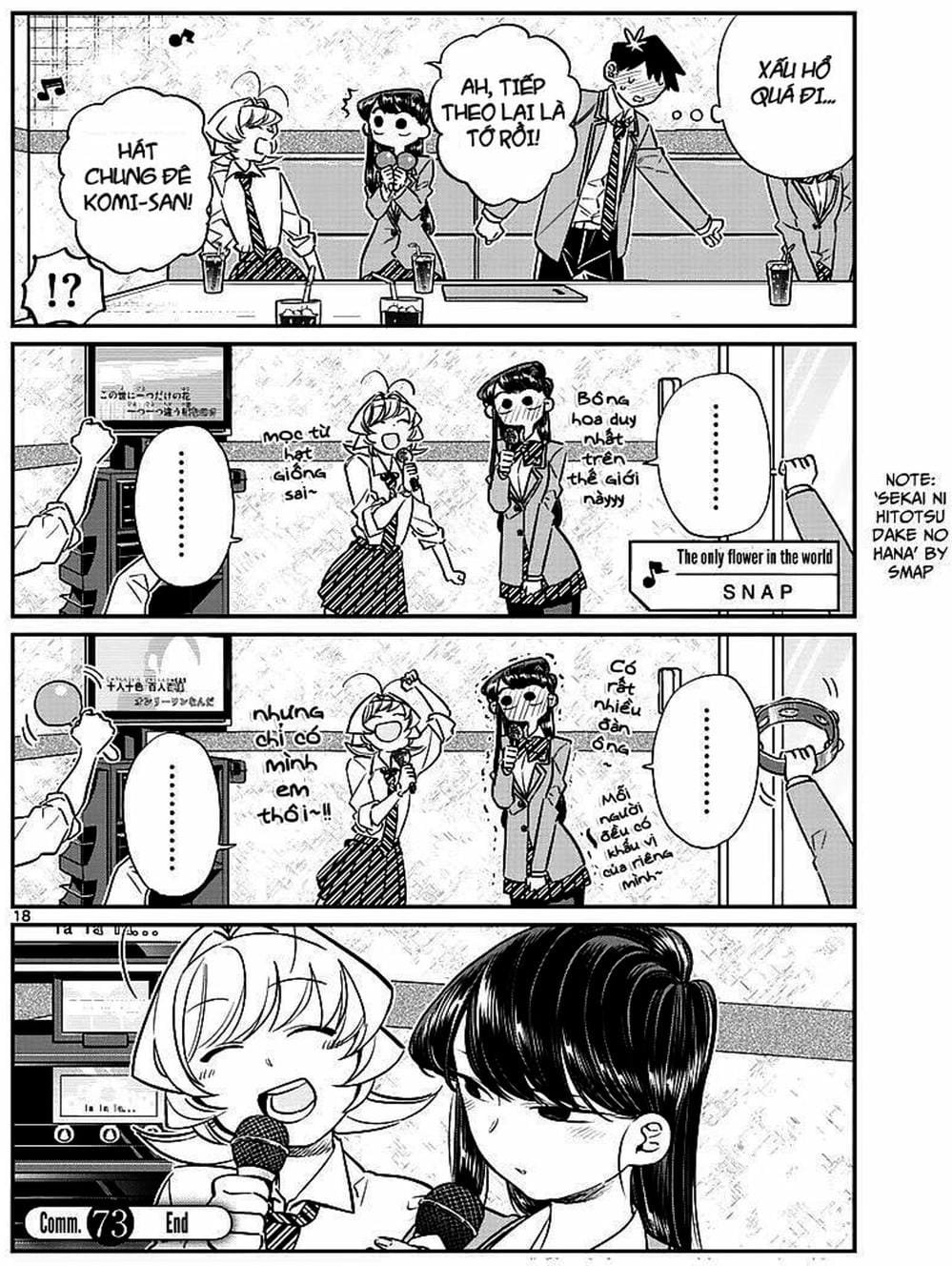 Truyện Tranh Komi Không Thể Giao Tiếp - Komi San Wa Komyusho Desu trang 5
