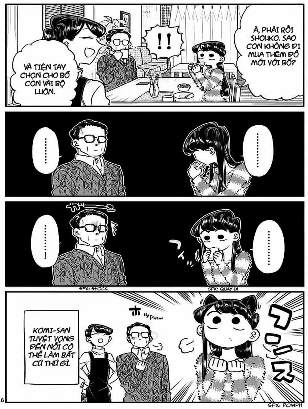 Truyện Tranh Komi Không Thể Giao Tiếp - Komi San Wa Komyusho Desu trang 5