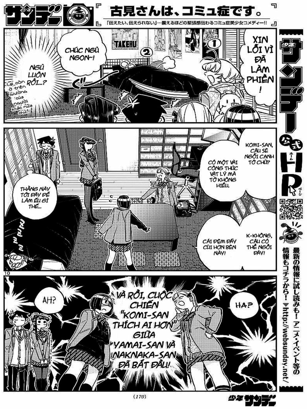 Truyện Tranh Komi Không Thể Giao Tiếp - Komi San Wa Komyusho Desu trang 5
