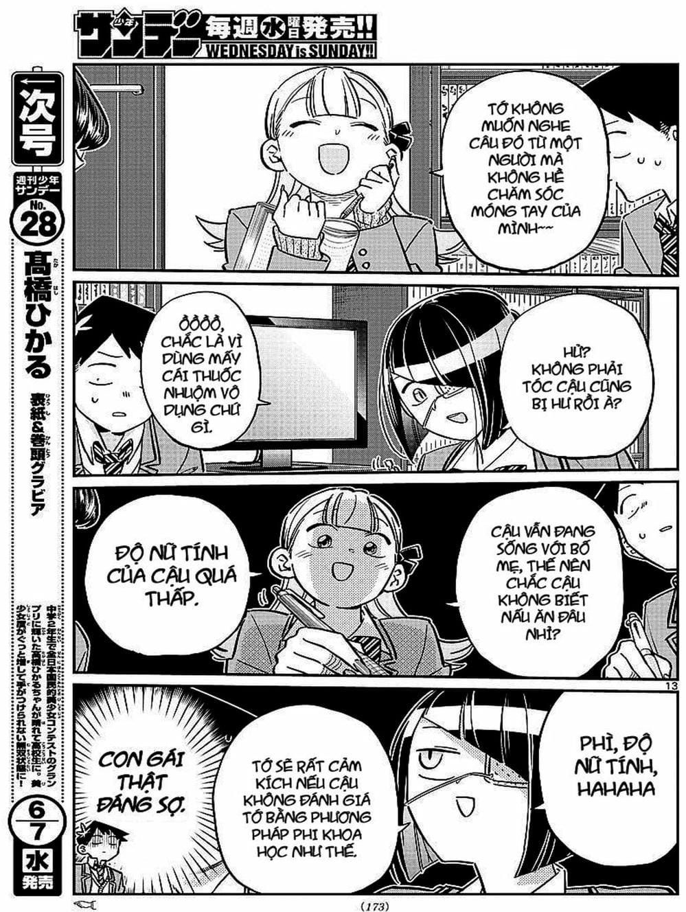 Truyện Tranh Komi Không Thể Giao Tiếp - Komi San Wa Komyusho Desu trang 5