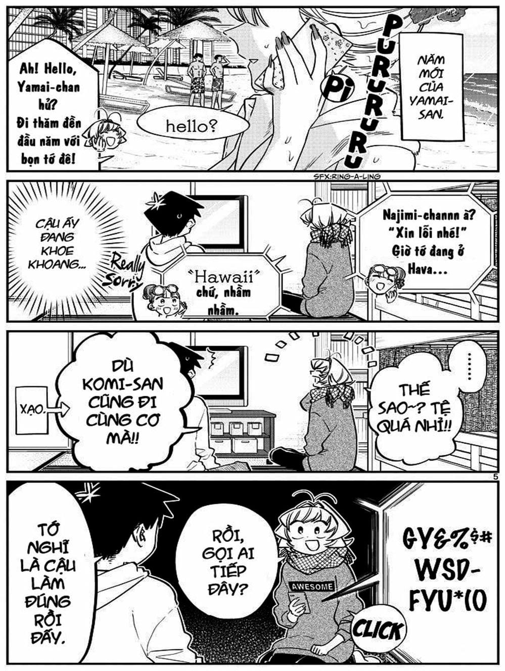 Truyện Tranh Komi Không Thể Giao Tiếp - Komi San Wa Komyusho Desu trang 5