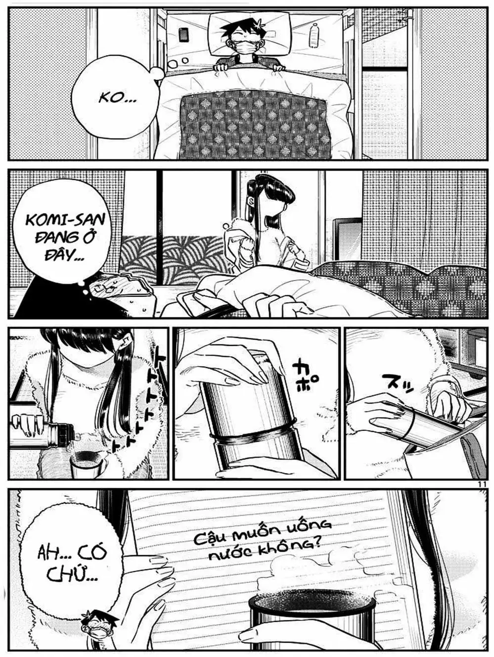 Truyện Tranh Komi Không Thể Giao Tiếp - Komi San Wa Komyusho Desu trang 5