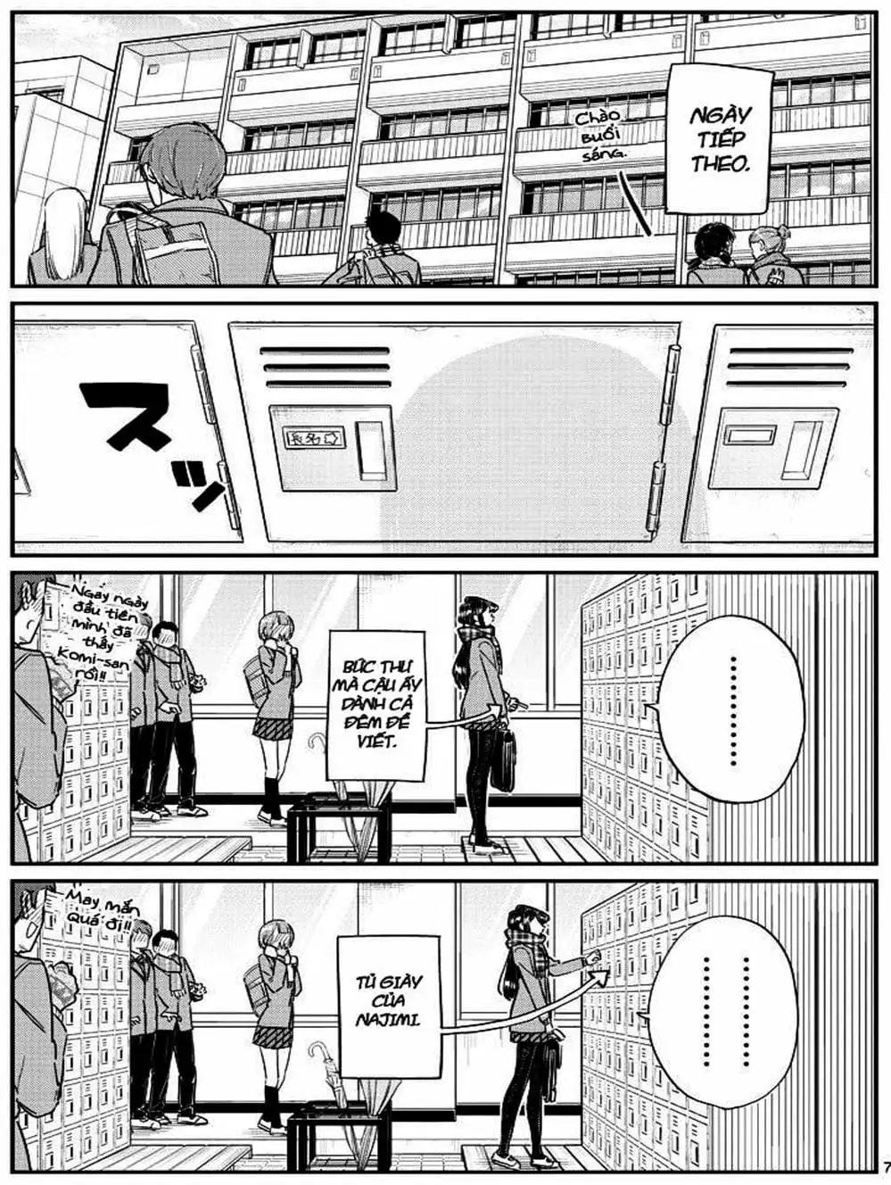 Truyện Tranh Komi Không Thể Giao Tiếp - Komi San Wa Komyusho Desu trang 5