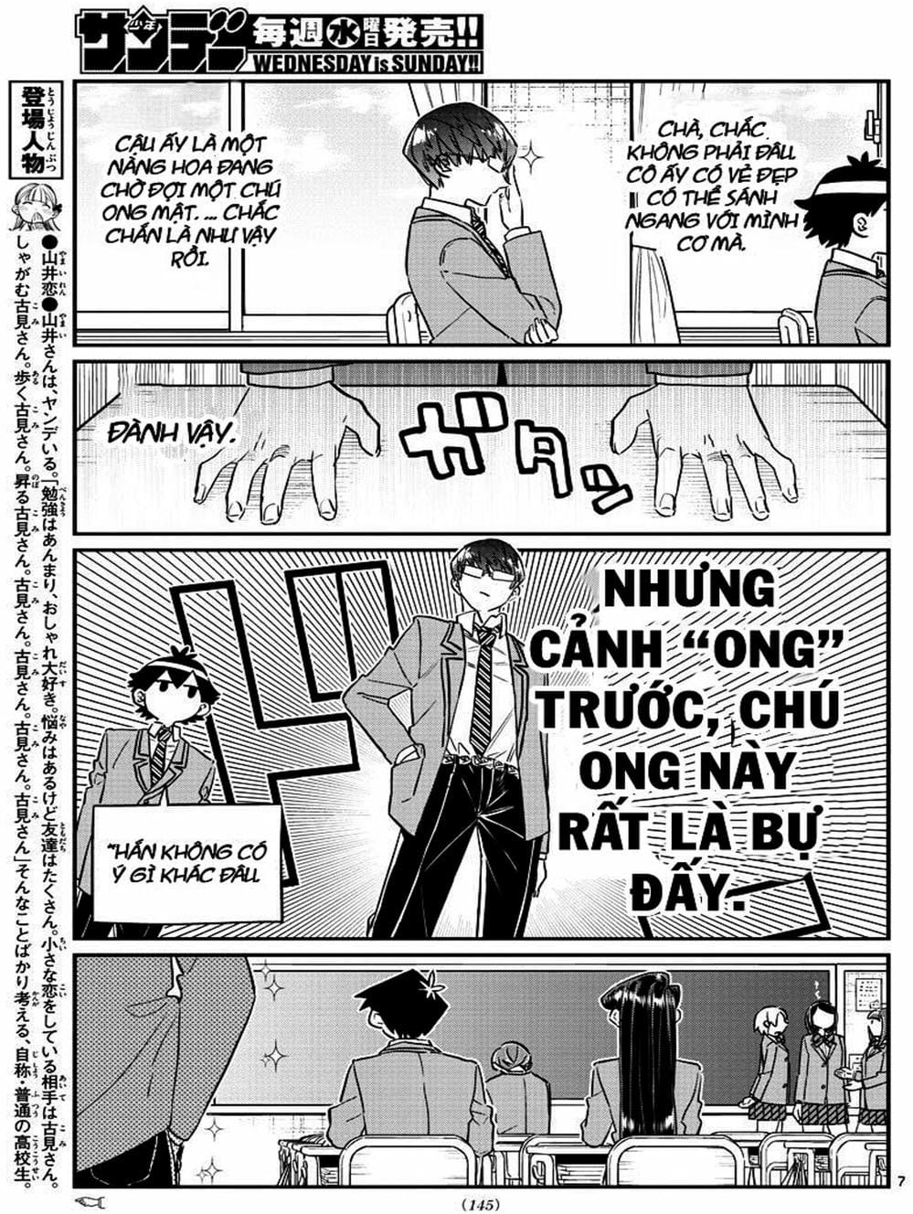 Truyện Tranh Komi Không Thể Giao Tiếp - Komi San Wa Komyusho Desu trang 5