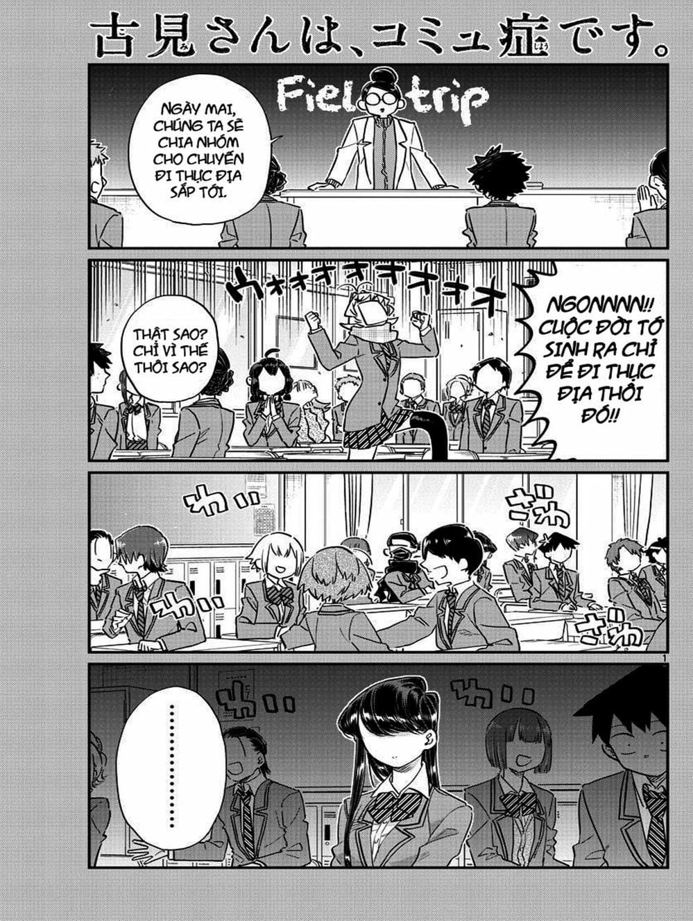 Truyện Tranh Komi Không Thể Giao Tiếp - Komi San Wa Komyusho Desu trang 5