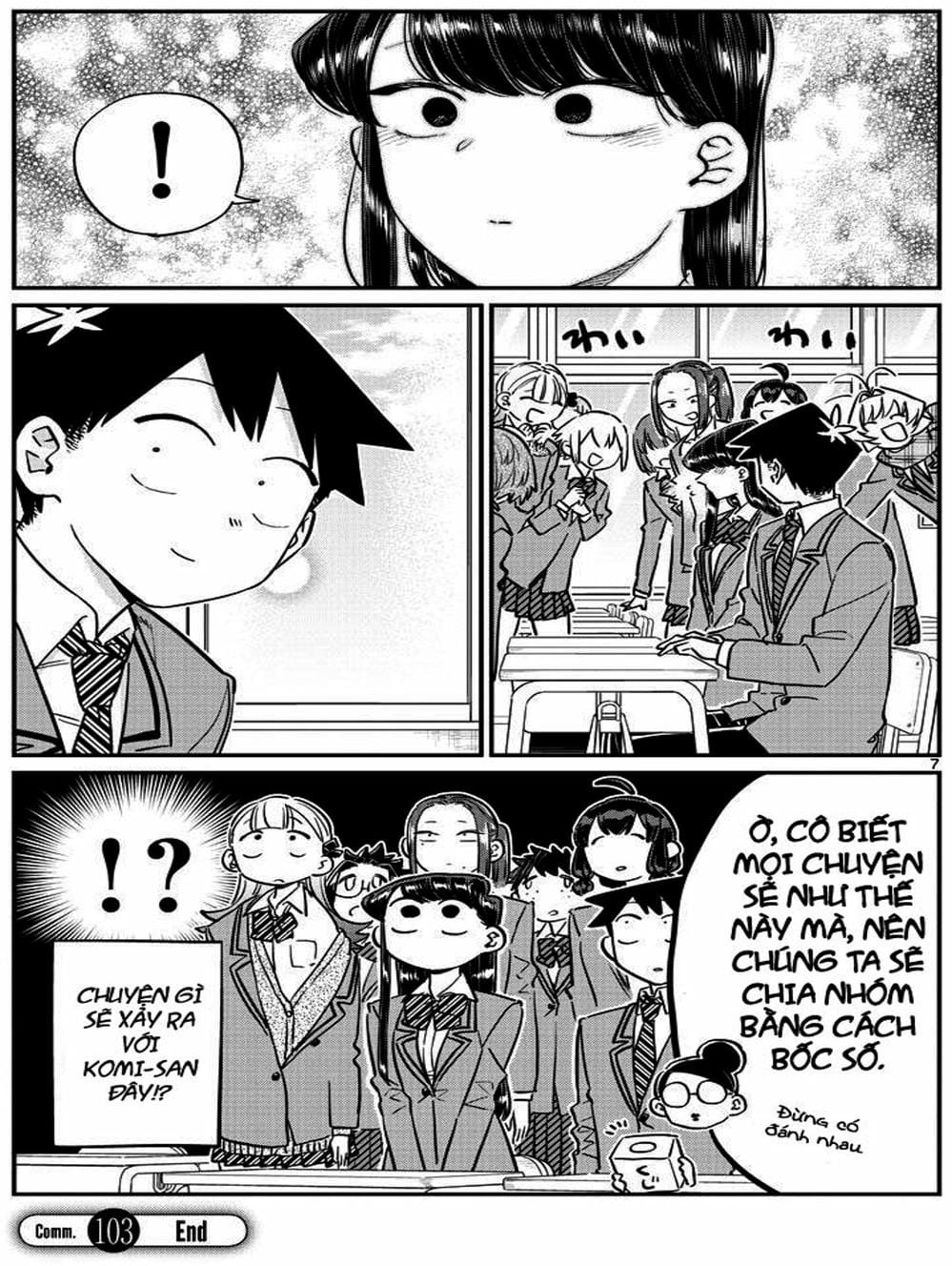 Truyện Tranh Komi Không Thể Giao Tiếp - Komi San Wa Komyusho Desu trang 5