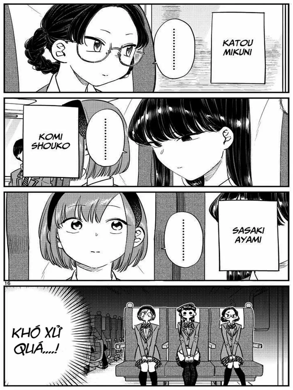 Truyện Tranh Komi Không Thể Giao Tiếp - Komi San Wa Komyusho Desu trang 5
