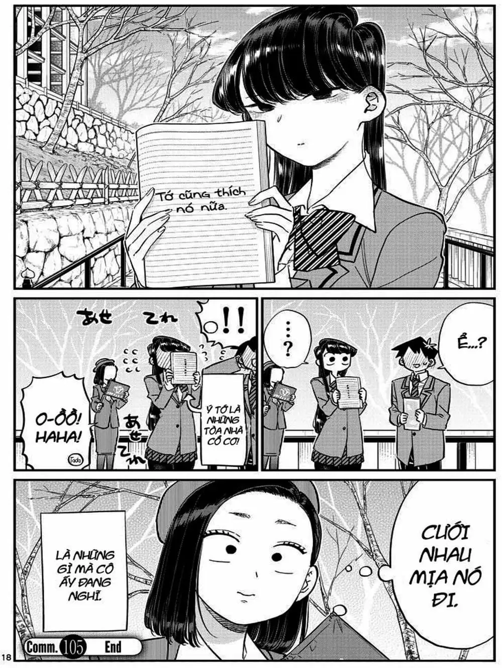 Truyện Tranh Komi Không Thể Giao Tiếp - Komi San Wa Komyusho Desu trang 5