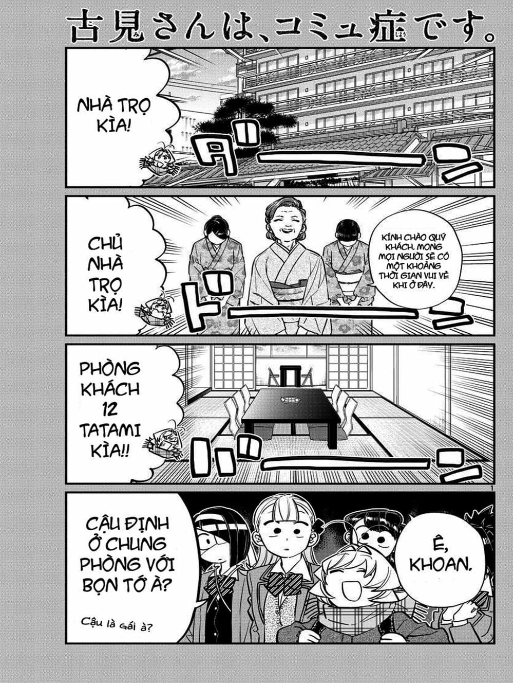 Truyện Tranh Komi Không Thể Giao Tiếp - Komi San Wa Komyusho Desu trang 5