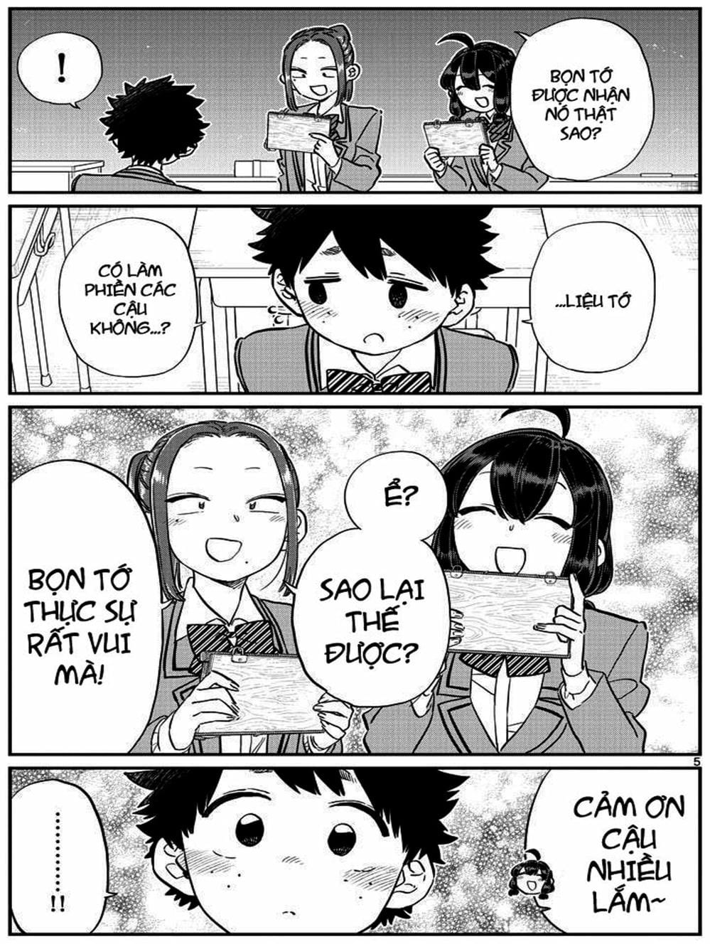 Truyện Tranh Komi Không Thể Giao Tiếp - Komi San Wa Komyusho Desu trang 5