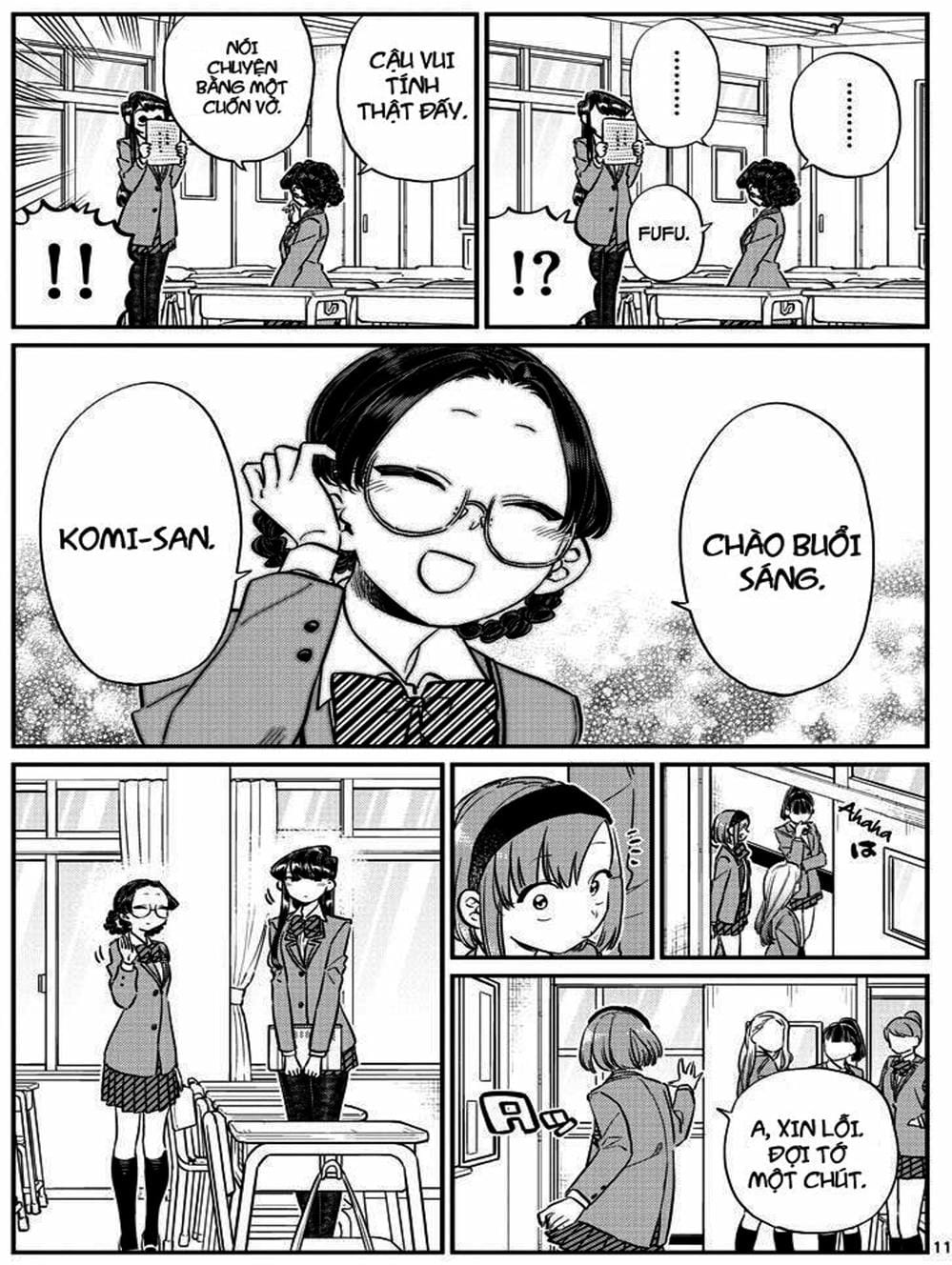 Truyện Tranh Komi Không Thể Giao Tiếp - Komi San Wa Komyusho Desu trang 5