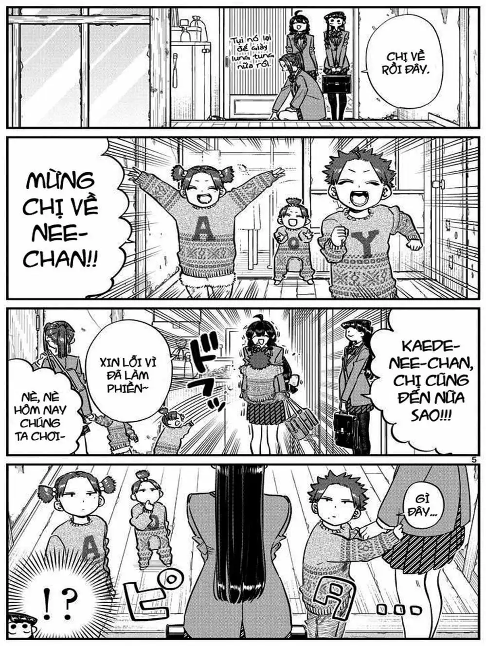 Truyện Tranh Komi Không Thể Giao Tiếp - Komi San Wa Komyusho Desu trang 5