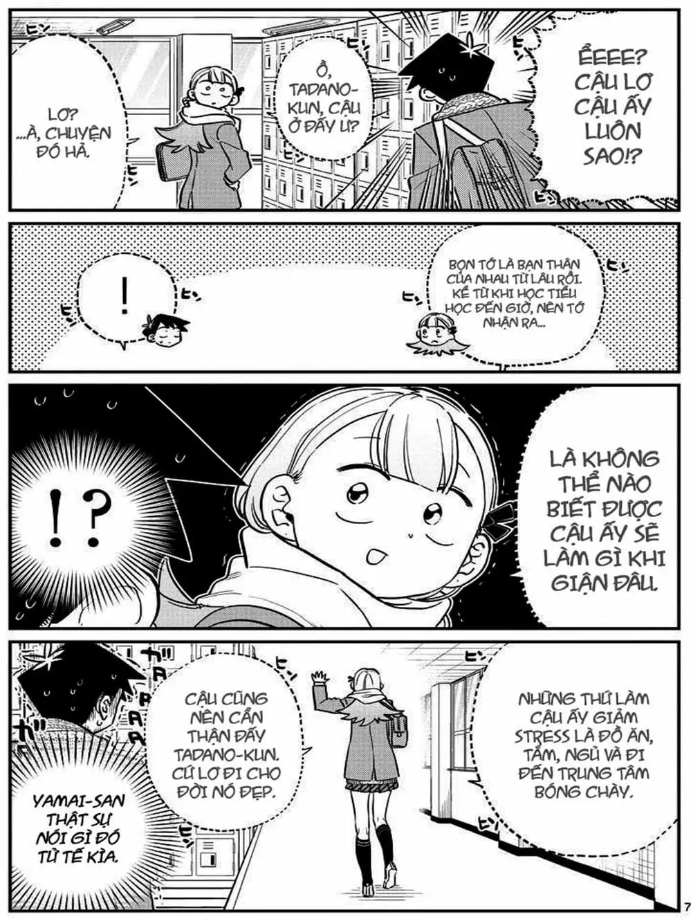 Truyện Tranh Komi Không Thể Giao Tiếp - Komi San Wa Komyusho Desu trang 5