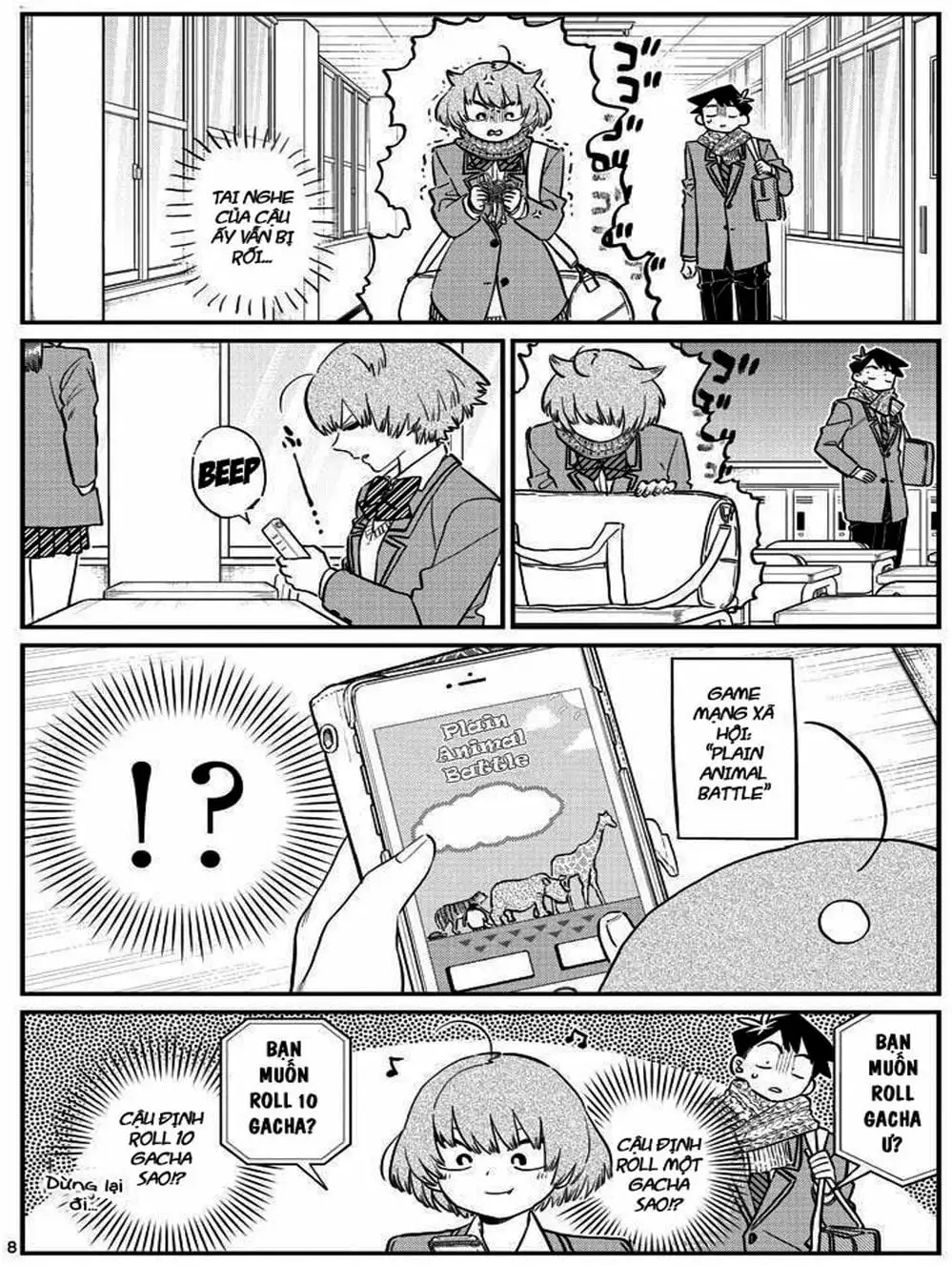 Truyện Tranh Komi Không Thể Giao Tiếp - Komi San Wa Komyusho Desu trang 5