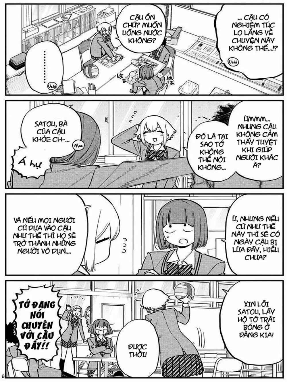 Truyện Tranh Komi Không Thể Giao Tiếp - Komi San Wa Komyusho Desu trang 5