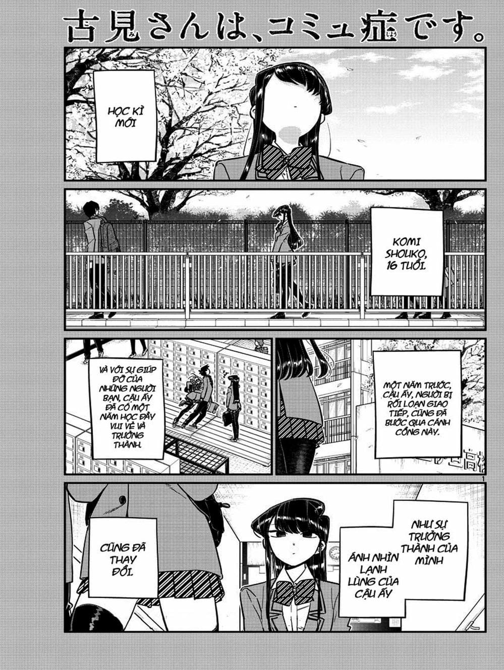 Truyện Tranh Komi Không Thể Giao Tiếp - Komi San Wa Komyusho Desu trang 5