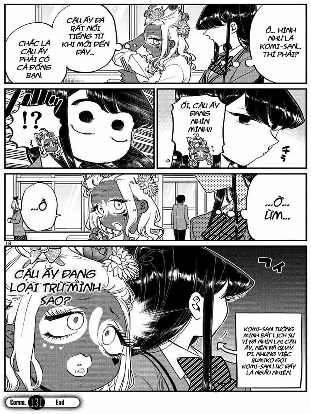 Truyện Tranh Komi Không Thể Giao Tiếp - Komi San Wa Komyusho Desu trang 5