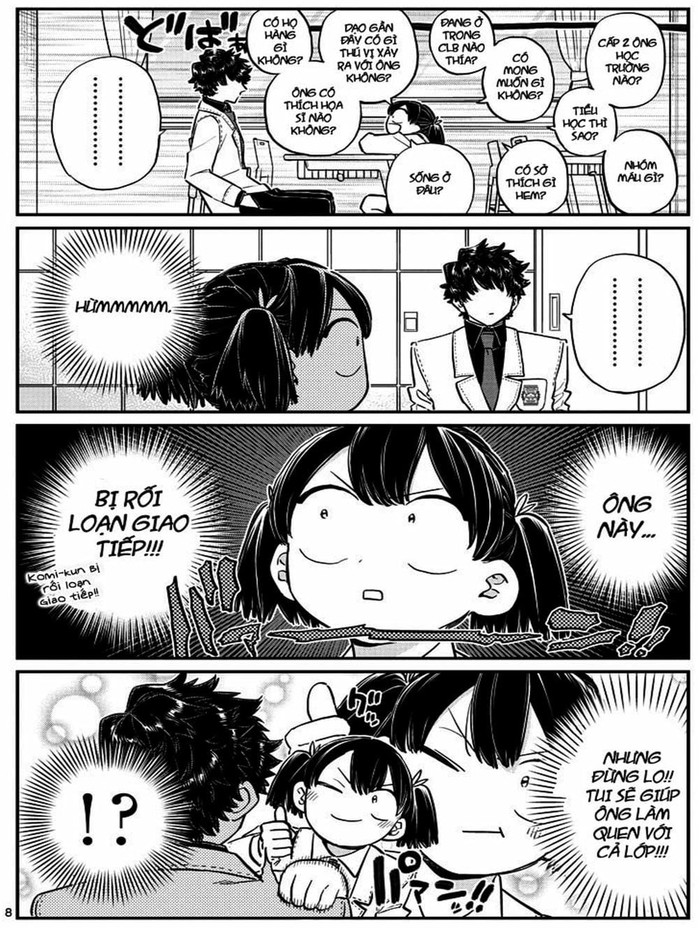 Truyện Tranh Komi Không Thể Giao Tiếp - Komi San Wa Komyusho Desu trang 5